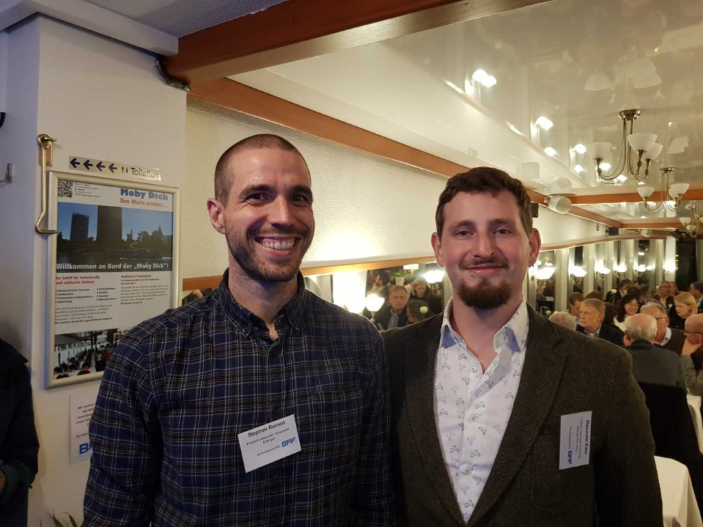 Dr. Stephan Reinert and Alexander Kaier at the GFPi Conference 2022